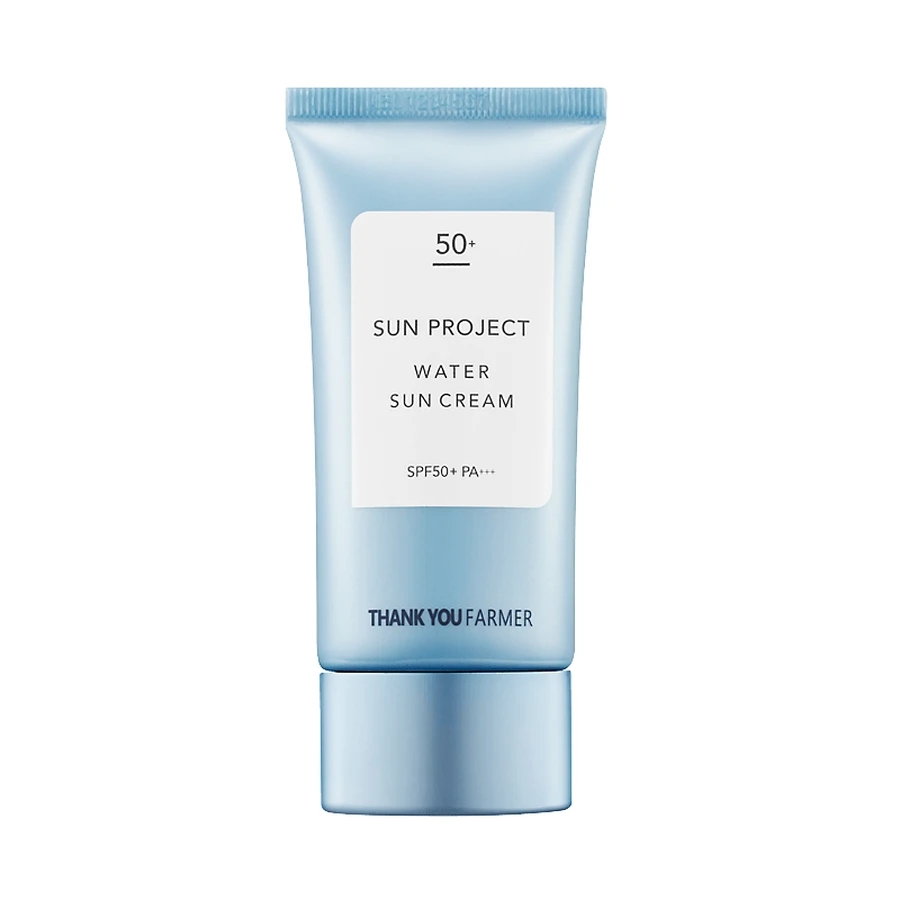 Thank You Farmer | Sun Project Water Sun Cream SPF50+ | Crème solaire hydratante | 50ml
