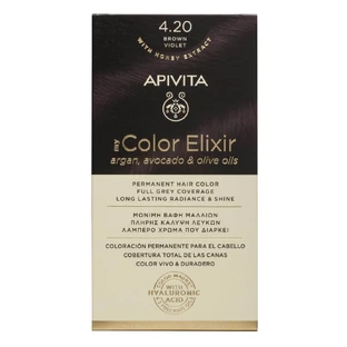 Apivita | My Color Elixir Permanente Haarkleur Nr 4.20 Bruin Violet | 50ml