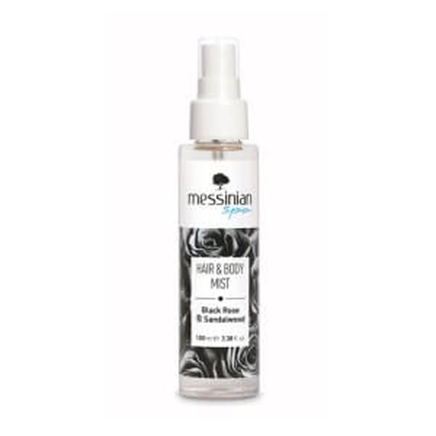 Messinian Spa | Black Rose & Sandalwood Hair & Body Mist | 100ml