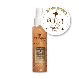 Messinian Spa | Glinsterende Koninginnebrij-Helichrysum Haar- & Lichaamsnevel | 100ml
