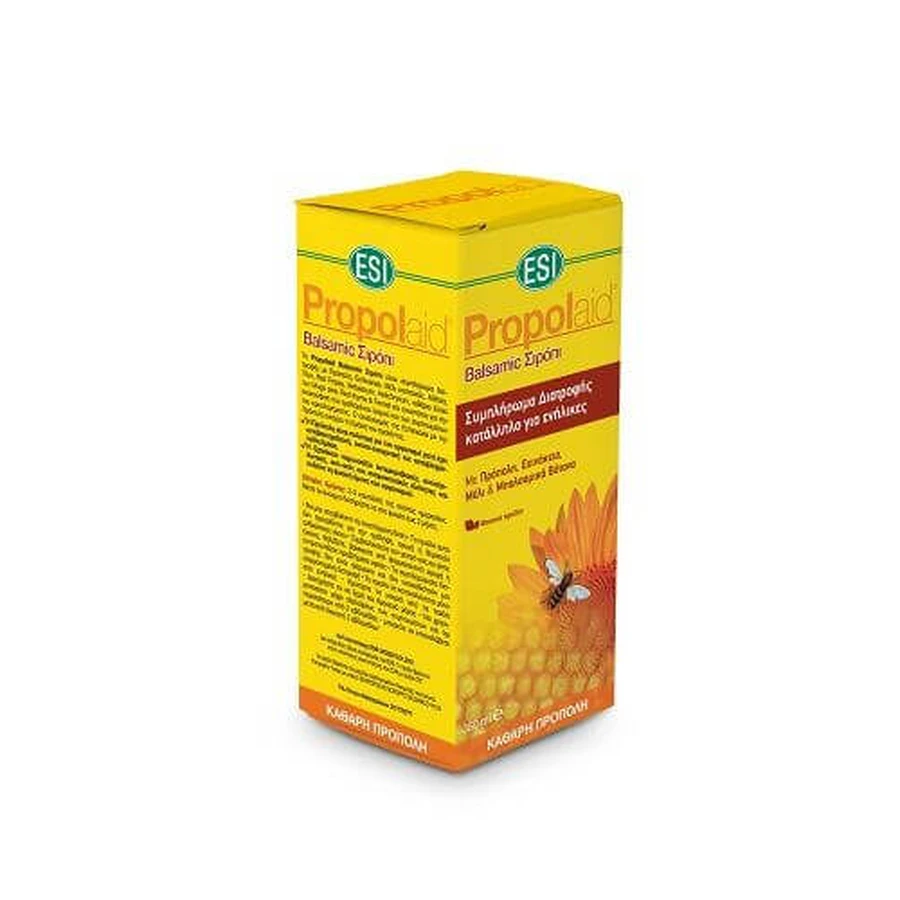 Esi | Propolaid Balsámico | Jarabe con Própolis, Equinácea, Miel &amp; Hierbas Balsámicas para Resfriados | 180ml