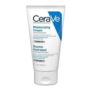 CeraVe | Moisturising Cream | Moisturising Cream for Face & Face Care Body for Dry / Very Dry Skin| 50ml