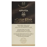 Apivita | My Color Elixir Dauerhafte Haarfarbe Nr. 4.0 Naturbraun | 50ml