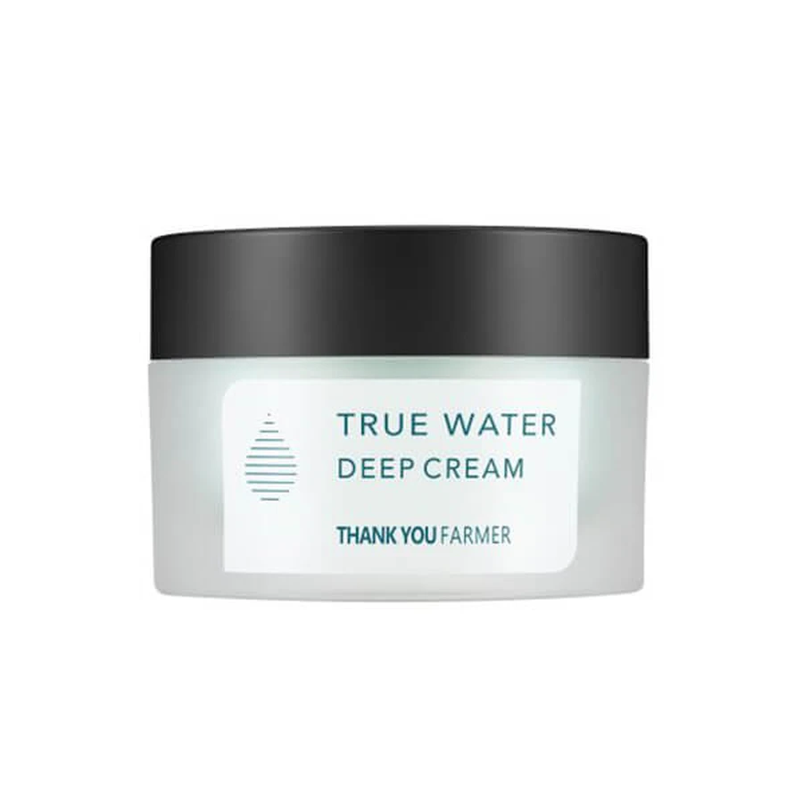 Thank You Farmer | True Water Deep Cream | Diep hydraterende gezichtscrème voor de normale en droge huid | 50ml