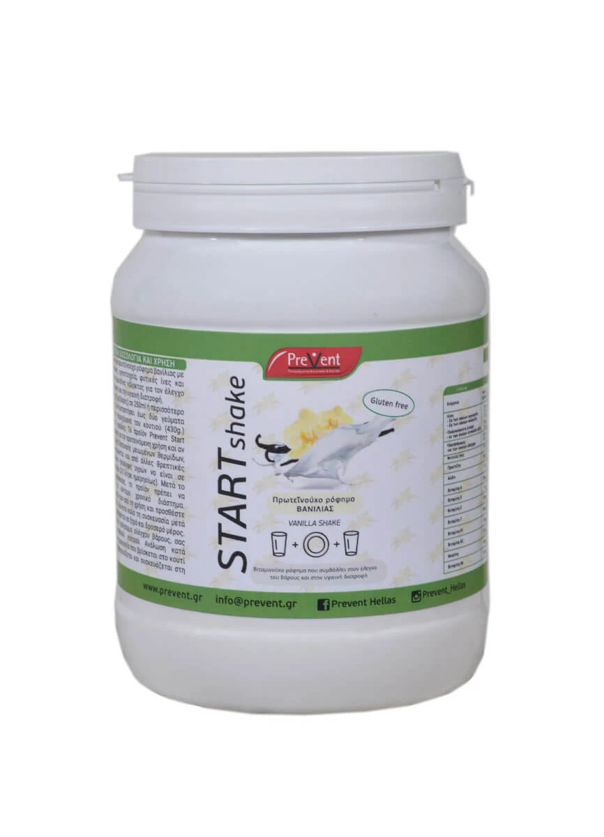 PreVent | Start Shake | Vanilla Flavoured Meal Replacement | 430gr