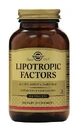Solgar | Lipotropic Factors | Complément alimentaire pour le traitement de l'augmentation du poids corporel | 100 comprimés