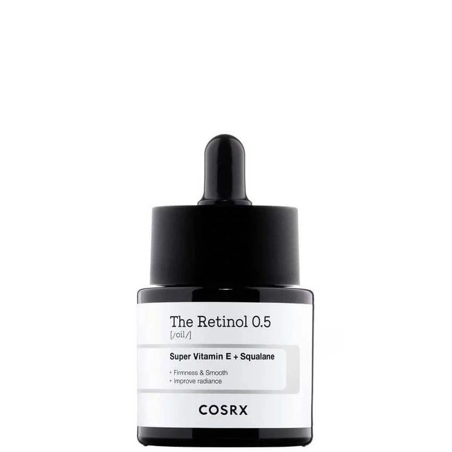 Cosrx | El Retinol 0.5 Aceite Hidratante con Retinol para Antienvejecimiento y Reducción de Arrugas | 20mL
