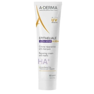 A-Derma | Epitheliale HA+ Crema Protectora Reparadora SPF50+ | 100ml