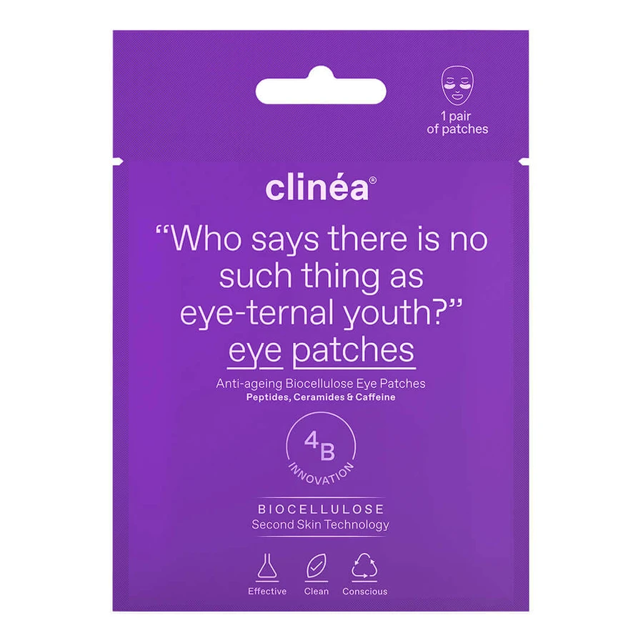 Clinea | Anti-Aging Augenpflaster aus Biocellulose für Anti-Aging | 1 Paar