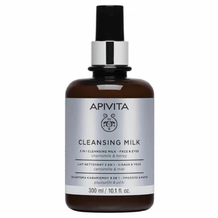 Apivita | Promo Limited Edition Cleansing Milk Cleansing Milk 3 in 1 for Face and Eyes | 300ml