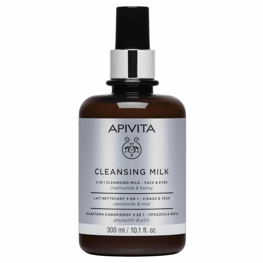 Apivita | Promo Limited Edition Cleansing Milk Cleansing Milk 3 in 1 for Face and Eyes | 300ml