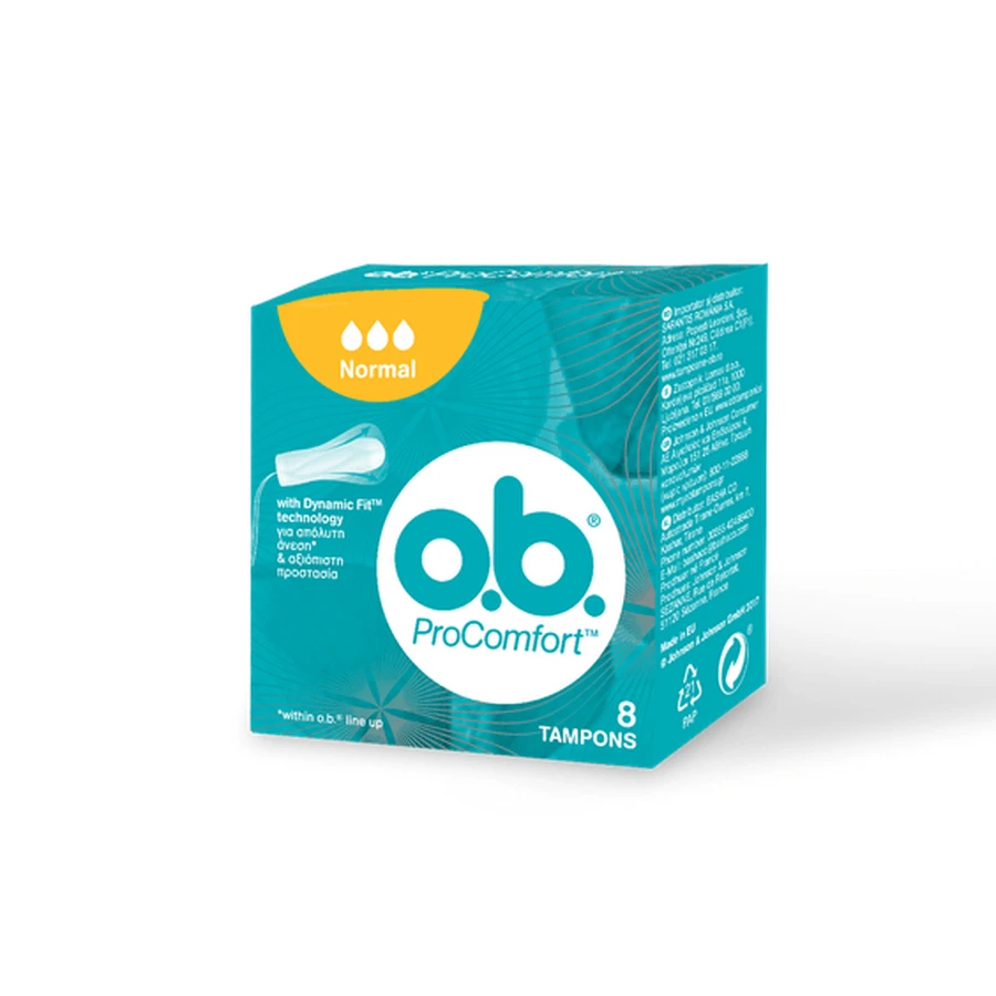 O.B | ProComfort Normal Tampons | 8pcs