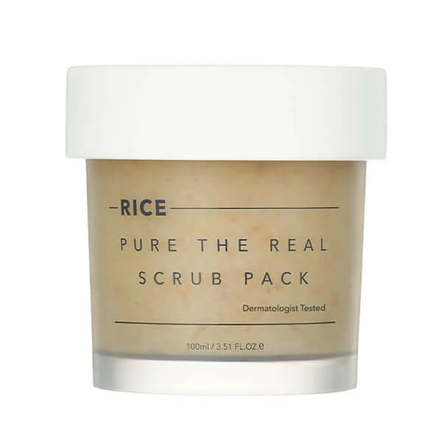 Thank You Farmer | Rice Pure The Real Scrub Pack &amp; Gezichtsmasker | 100ml