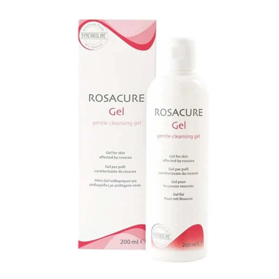 Synchroline | Rosacure Milde Reinigingsgel Gezichtsreiniging Geschikt voor Huid met Rimpels | 200ml