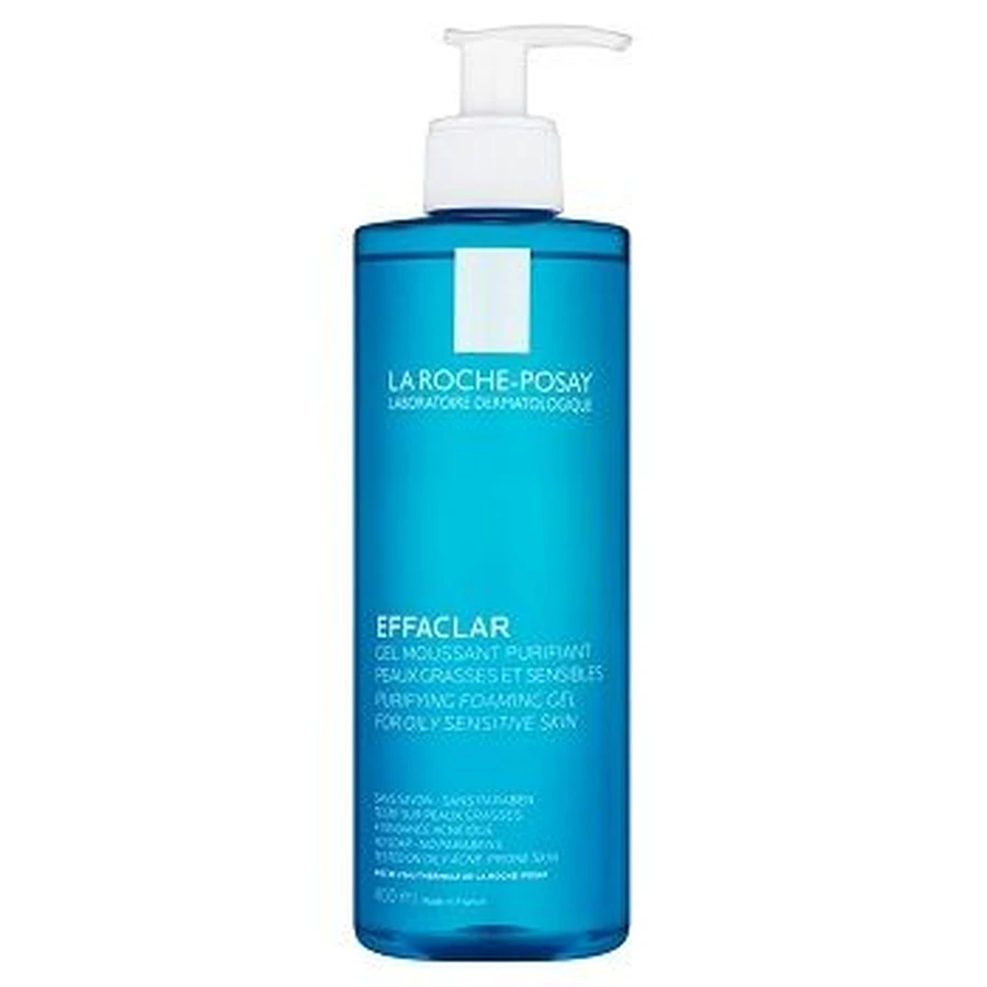 La Roche Posay | Effaclar Gel Moussant Purifiant | Foaming Facial Cleansing Gel for Oily Skin | 400ml