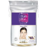Pom Pon | Extra Zachte Ovale Make-up Discs | 40st