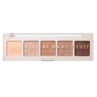 MUA | Paleta de 5 sombras de ojos Neutral Wanderlust | 3.8gr