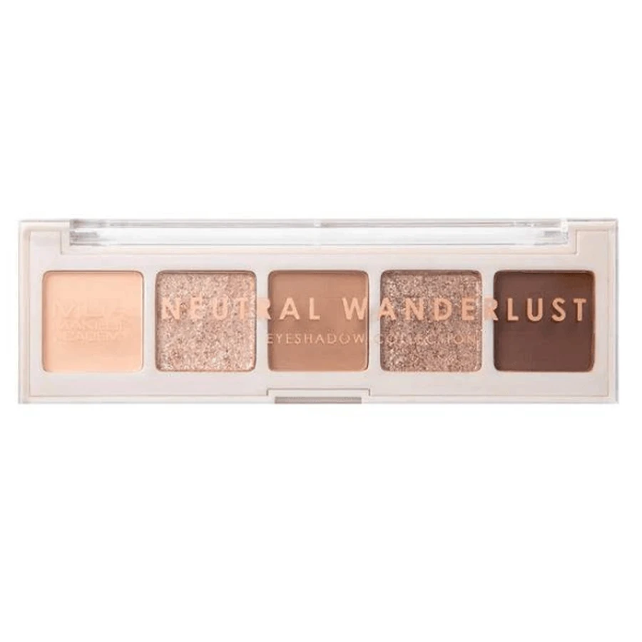 MUA | Paleta de 5 sombras de ojos Neutral Wanderlust | 3.8gr