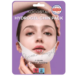 Kocostar | Masque hydrogel pour le menton Masque tenseur pour le menton | 1pcs