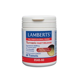 Lamberts | Cúrcuma Liberación Rápida | 60 comp.