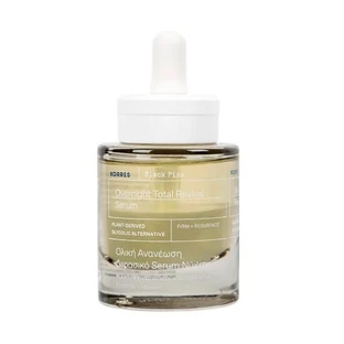 Korres | Black Pine 4D Tweefasig Nachtserum | voor versteviging + gladstrijken |30ml