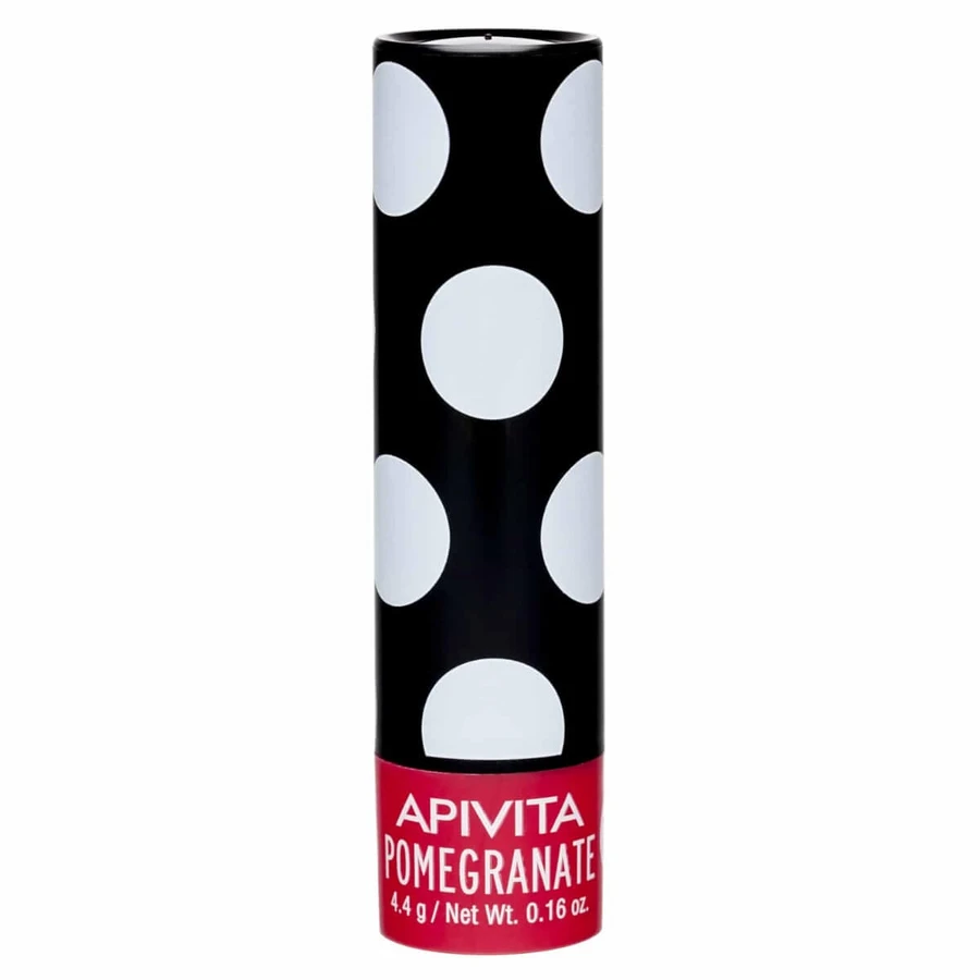 Apivita | Cuidado Labial Hidratante Granada con Color | 4,4g