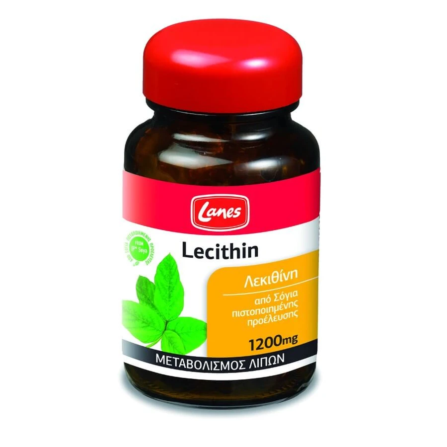 Lanes | Lecithin 1200mg | Supplement for the Treatment of Increased Body Weight | 30caps