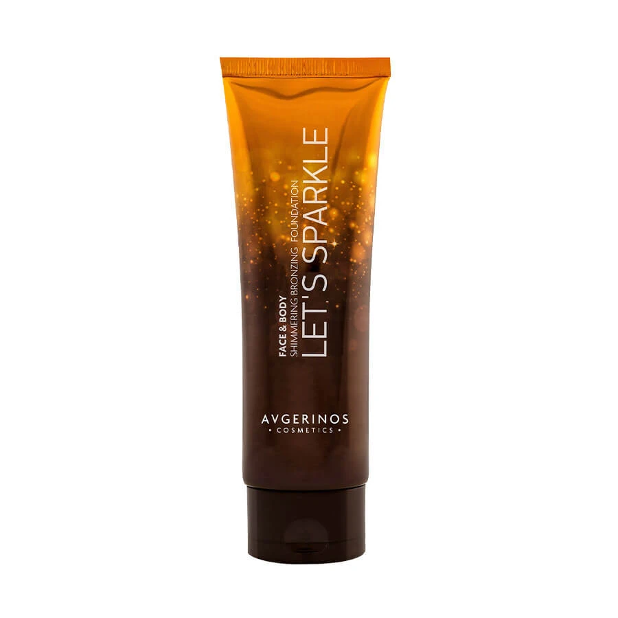 Avgerinos Cosmetics | Base de maquillaje Let's Sparkle Bronzer Glitter | 120ml