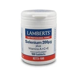 Lamberts | Selenium 200mg plus Vitamins A+C+E| 100tabs