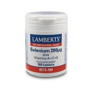Lamberts | Selen 200mg plus Vitamine A+C+E| 100Tabs