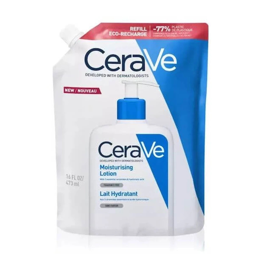 Cerave Vochtinbrengende Lotion Navulling voor Vochtinbrengende Lotion Gezicht en Lichaam | 473ml