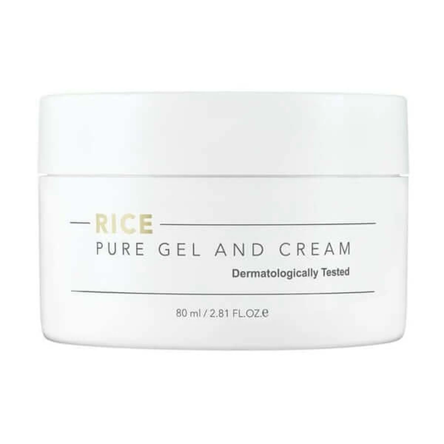 Thank You Farmer | Rice Pure | Nourishing Face Cream and Gel with Rice Extract | 80ml
