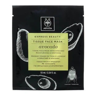 Apivita | Tissue Face Mask Avocado for Moisturizing & hydration Soothing | 10ml
