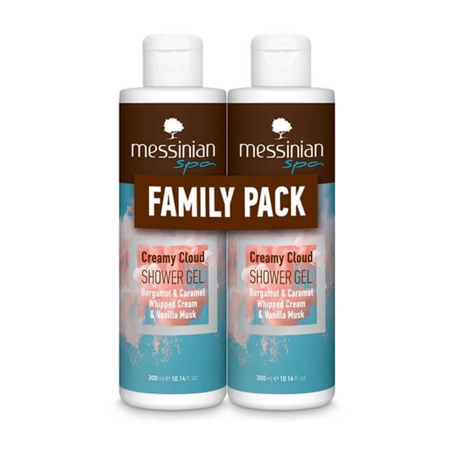 Messinian Spa | Promo Gel Douche Crémeux Nuageux | 2x300ml