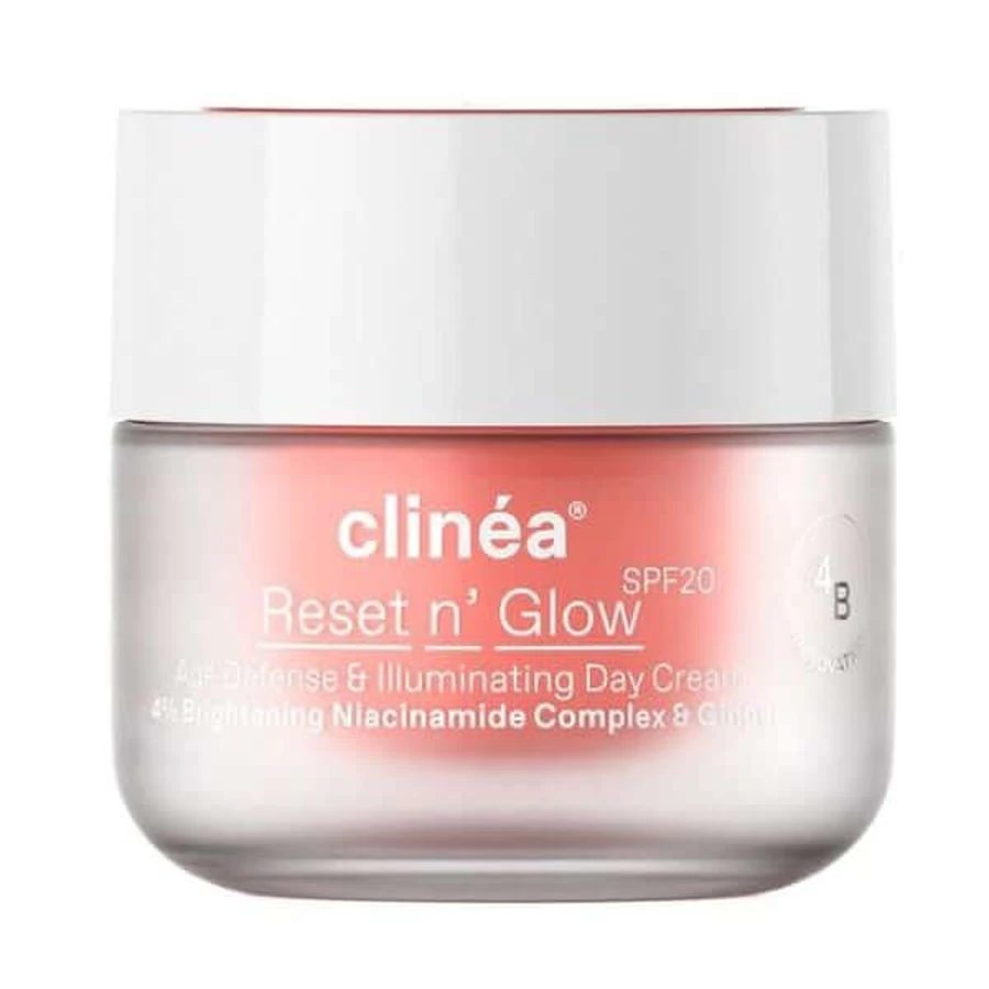 Clinéa | Reset n' Glow SPF20 | Anti-aging and Glow Day Cream | 50ml: ceny i cechy