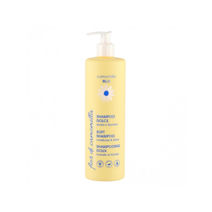 Camomilla Blu | Fior di Camomilla Soft Shampoo Soft Hair Shampoo for Hydration & Hydration Shine | 500ml