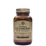 Solgar | Cranberry & Vit C | Nahrungsergänzungsmittel Cranberry & Vit C Vit C für Urinschutz | 60 pflanzliche Kapseln