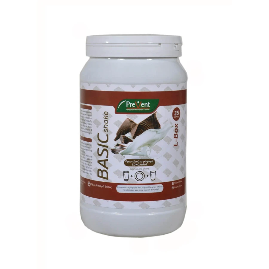 PreVent | Basic Shake L-Box | Mahlzeitenersatz mit Schokoladengeschmack | 581gr