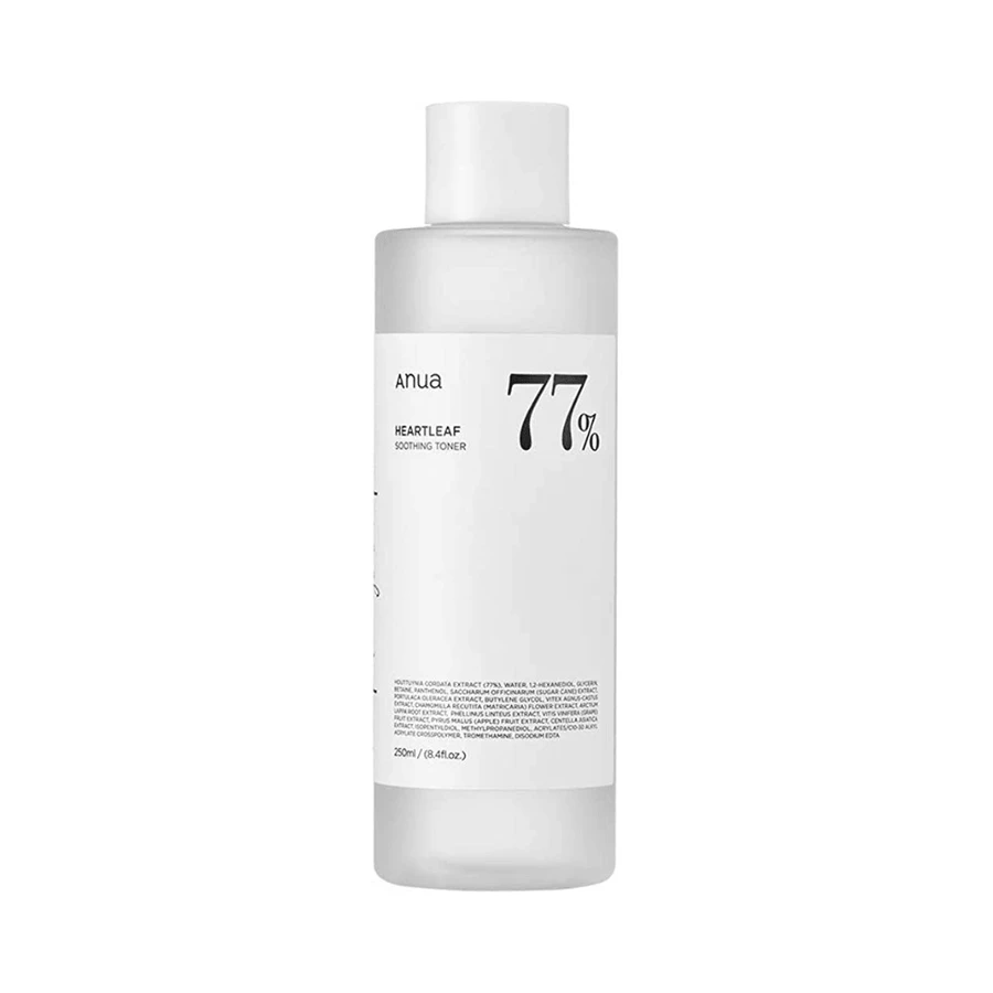 Anua | Heartleaf 77% Verzachtende toner | Hydraterende toner Verzachtende toner | 500ml