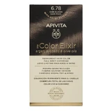Apivita | My Color Elixir Permanent Hair Color No 6.78 Blonde Dark Beige Pearl | 50ml