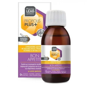 Pharmalead | Propolis Plus+ Bon Appetite Sirup für Energieproduktion & Nährstoffmetabolismus | 100ml