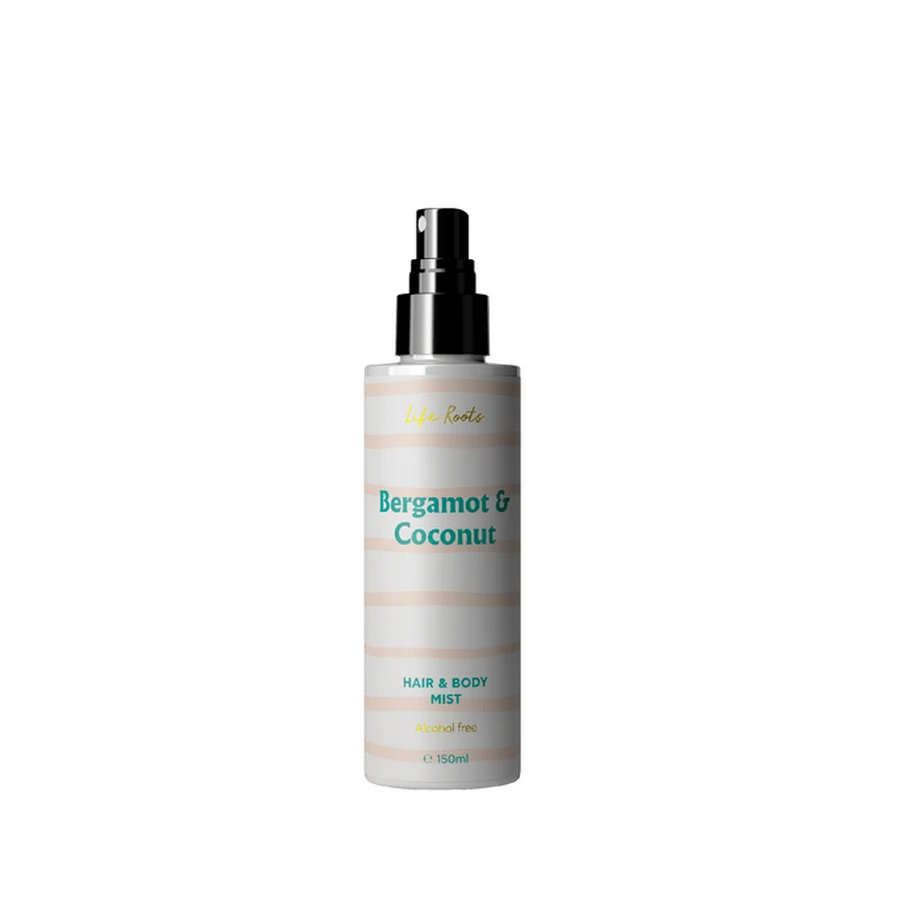 Life Roots Bergamot & Kokosnoot Haar- en Lichaamsnevel 150ml