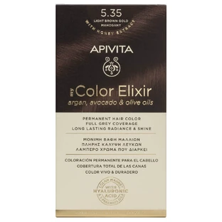 Apivita | My Color Elixir Permanent Hair Color No 5.35 Chestnut Light Honey Maoni | 50ml