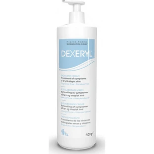 Dexeryl | Crème émolliente Crème émolliente pour peaux sèches ou atopiques | 500g