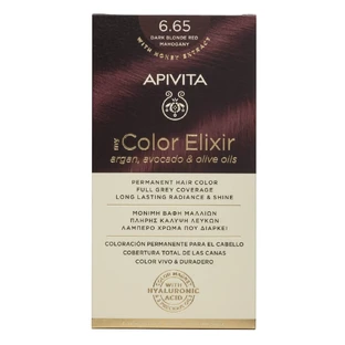Apivita | My Color Elixir Permanent Hair Color No 6.65 Intense Red | 50ml