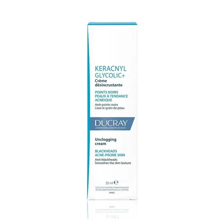 Beruhigende Creme gegen Hautunreinheiten für zu Akne neigende Haut Keracnyl Control, 30 ml, Ducray