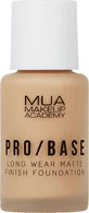 MUA | Base de maquillaje Pro Base Long Wear Matte Finish Foundation 144| 30ml