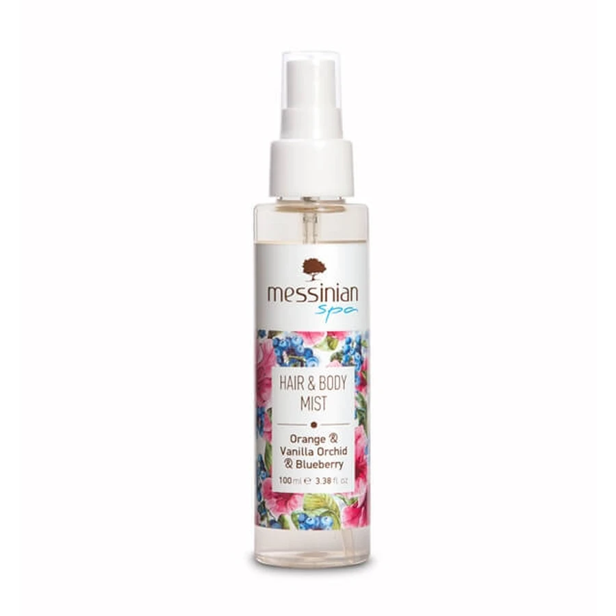 Messinian Spa | Haar- & Lichaamsmist (Sinaasappel-Vanille-Bosbes) | 100ml