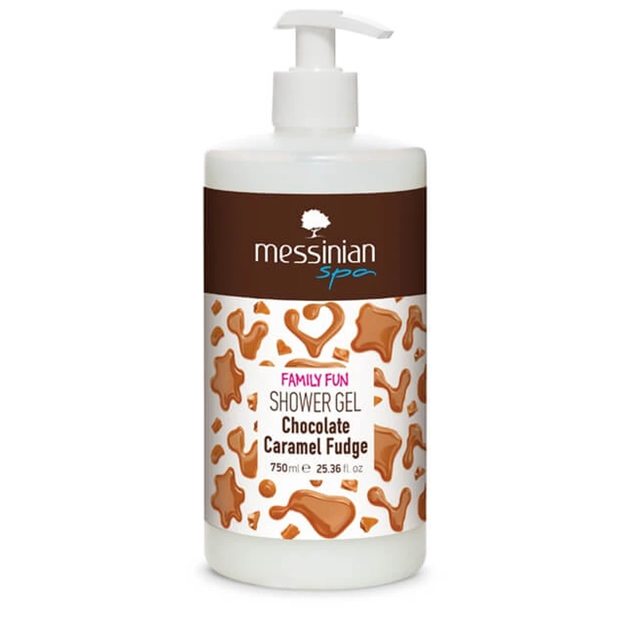 Messinian Spa | Family Fun Douchegel Chocolade Karamel Fudge | 750ml