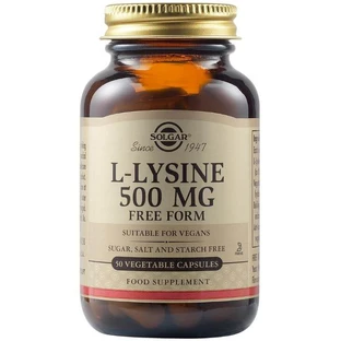 Solgar | Complément alimentaire L-Lysine 500mg | 50 gélules